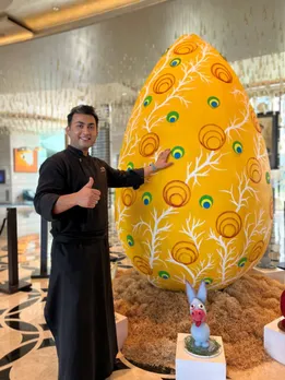  Largest Easter Egg in Delhi By Pullman New Delhi Aerocity