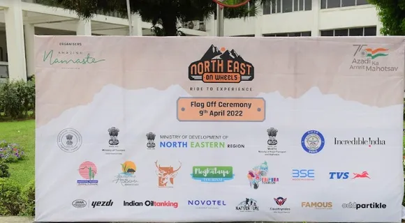 Novotel Guwahati GS Road Partnering with North East on wheels organized by Amazing Namaste Foundation