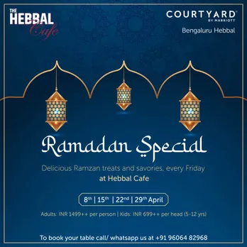 Courtyard By Marriott Bengaluru Hebbal rejoices the spirit of Ramadan with delightful dinner buffet