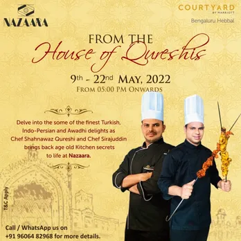 Dine like the Nawabs only at Courtyard by Marriott Bengaluru Hebbal