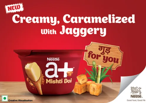 Nestlé a+ launches Mishti Doi with jaggery.  