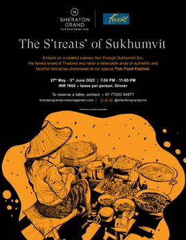 Sheraton Grand Pune invites you to the Streets of Sukhumvit!