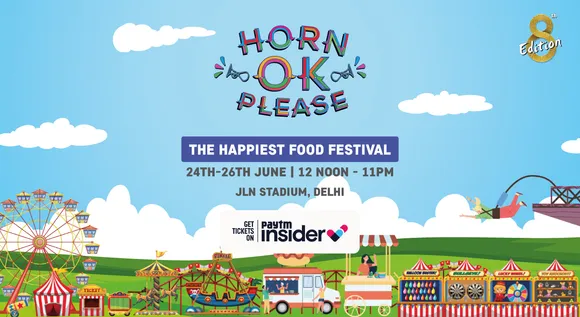 Horn OK Please - The Happiest Food Festival 2022’ Edition 8.0 is back and all set for a 3-day celebration of food, fleas & music in Delhi