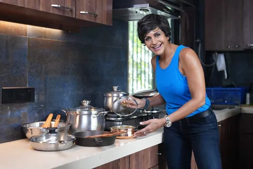 An Untold Secret with cookware of Mandira Bedi revealed in the Indus Valley’s new campaign