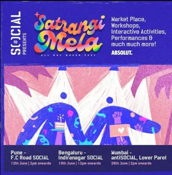 Celebrate the Pride Month with Satrangi Mela at FC SOCIAL on June 12