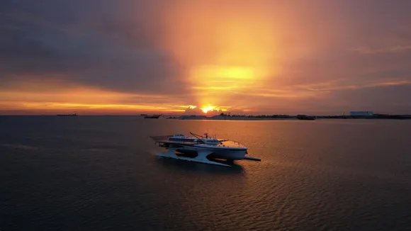 LUX* South Ari Atoll Welcomes The World’s First Solar-powered Vessel