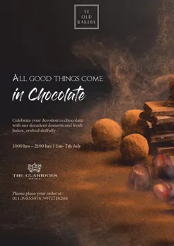 This World Chocolate Day, Indulge in a World of Gourmet Chocolates at ye Old Bakery