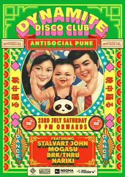 Get Ready to Groove to Disco and House with Dynamite Disco Club at antiSOCIAL, Pune