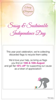 Sassy & Sustainable Independence Day