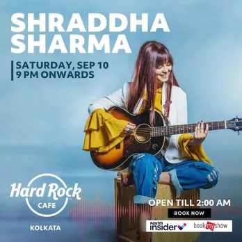 Sing along to the melodious tunes of one of India’s first YouTube sensations Shraddha Sharma this Saturday!