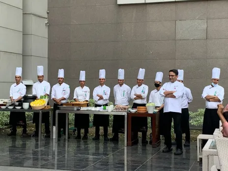 Young Kids become master chefs for a day at the International Chef Day celebrations at Crowne Plaza Gr Noida