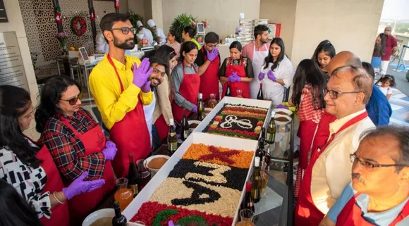 The Leela Gandhinagar Brings in an Early Christmas with an extravagant Cake-Mixing Ceremony