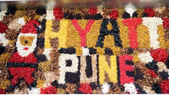 Hyatt Pune Celebrates a Fun and Frolic Cake-Mixing Ceremony