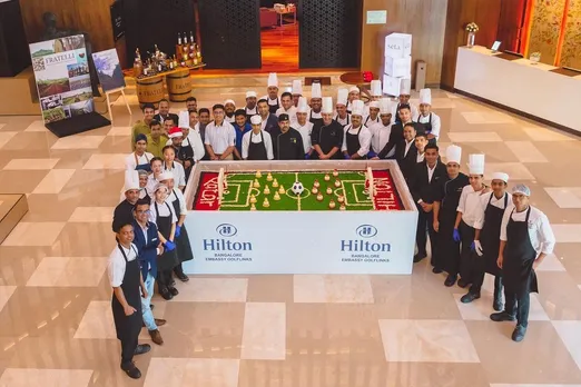 Hilton Bangalore Embassy GolfLinks immersed in the festive fervor with a grand Cake mixing ceremony