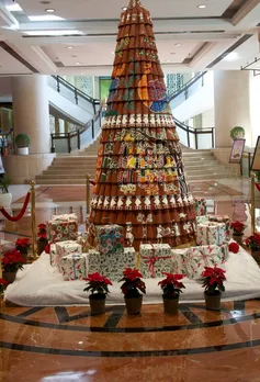 Christmas Tree at Welcomhotel Sheraton New Delhi celebrates skills and Indian craftsmanship