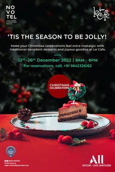 TIS the Season to Be Jolly at Le Café! at Novotel Hyderabad Convention Centre