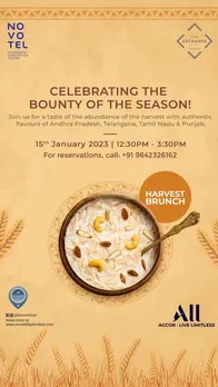 Celebrating the Bounty of the season at Food Exchange! @Novotel Hyderabad Convention Centre