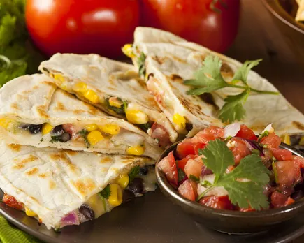 Republic Day Recipe - Cornitos - Corn and Olive Quesadillas