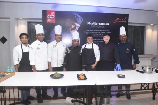 “Mediterranean Memories” an exciting food festival curated by Chef Joseph Chahine kicked off at the Grand Chennai by GRT Hotels