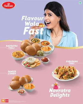 This Navratri, celebrate fasting with the all-new sumptuous Navratri special ‘Flavour Wala Fast’ menu by Haldiram’s.