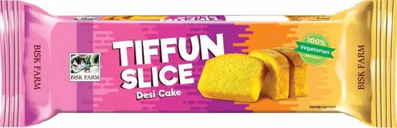 Bisk Farm expands its Tiffun Slice range with the launch of Ghee enriched - Desi Cake