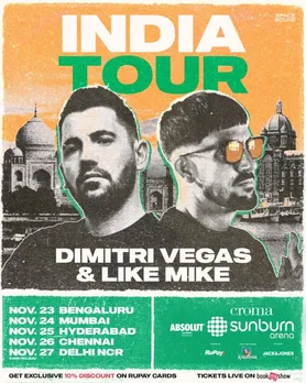 Dimitri Vegas And Like Mike Announce India Tour With Sunburn Arena