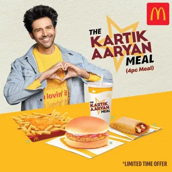 McDonald’s India – North and East introduces Kartik Aaryan’s Favourite McDonald’s Order - “The Kartik Aaryan Meal”