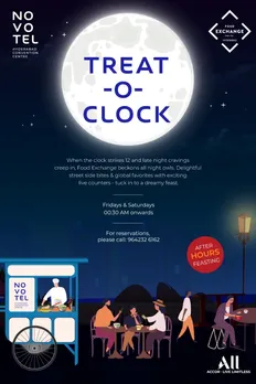 Treat-O- Clock @Novotel Hyderabad Convention Centre