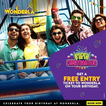 Celebrate Your Birthday with FREE ticket to Wonderla Parks!