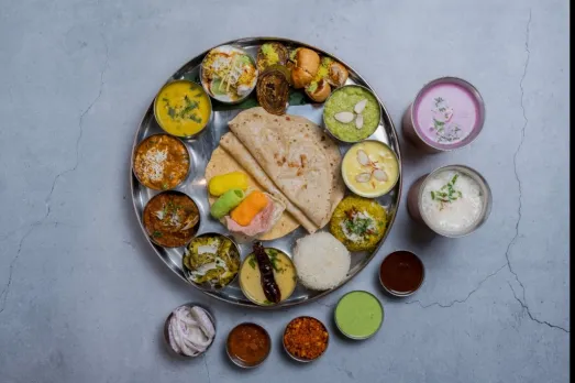 Signs of a Regal Feast Thali Experience by Ishaara, Pune