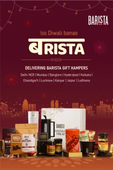 Celebrate this Diwali with Barista's newly launched, thoughtfully designed Diwali Hampers