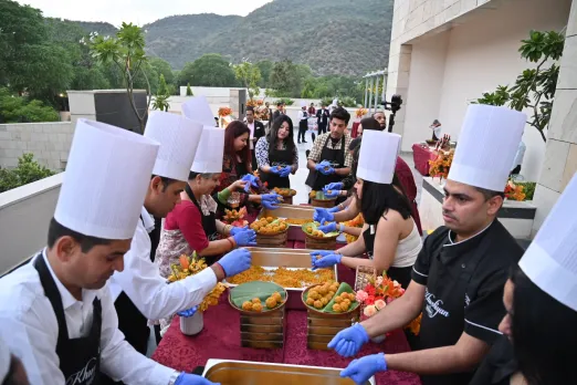 DoubleTree by Hilton Jaipur Amer hosts laddoo making ceremony ahead of upcoming festivals