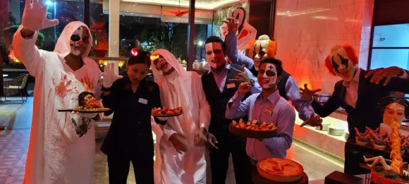 Radisson Blu Mumbai International Airport Hosts Spine-Chilling Halloween Sundowner Salsa Edition