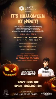 Enjoy the vibes of Halloween with Hyatt Regency Trivandrum 