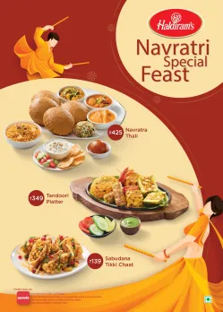 Indulge in Divine Delights: Haldiram's Unveils 'Navratri Special Feast' Menu for Navratra Season