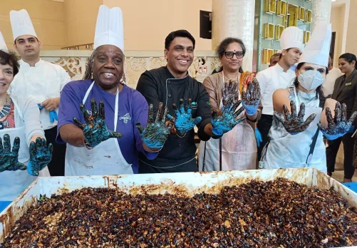 Christmas Cake Mixing Ceremony @ Meluha, The Fern, Mumbai