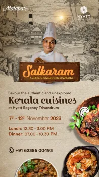 Experience Chef Latha’s Salkaram with Hyatt Regency Trivandrum