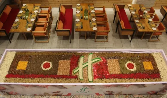 Holiday Inn New Delhi International Airport hosts its annual cake mixing ceremony.