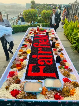 A unique cake mixing ceremony at Fairfield by Marriott Mumbai International Airport