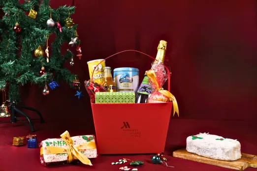 Experience the delight of giving this holiday season with Bengaluru Marriott Hotel Whitfield's Christmas Hampers