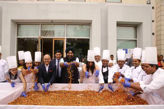 Novotel Hyderabad Airport organise Grape Stomping and Cake Mixing Brunch