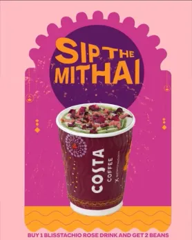 Costa Coffee launches its Diwali campaign, #CostaWaliDiwali in collaboration with Shivesh Bhatia