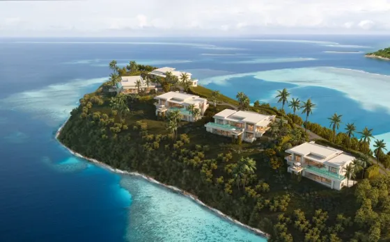 Turquoise Hues and Ocean Views at Six Senses Debut Resort in the Caribbean: Six Senses La Sagesse, Opening May 2024