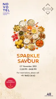 Sparkle Savour! @Novotel Hyderabad Convention Centre