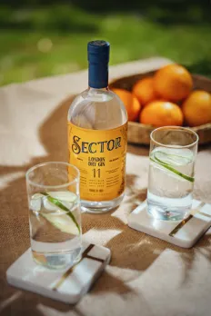 SECTOR GIN introduces the Hibiscus and Peach Infused Gin