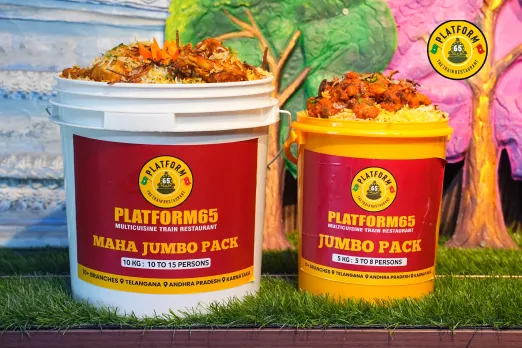 Elevate This New Year's Celebration with Platform 65's Exclusive Takeaway Bucket Biryani