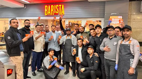 Barista Coffee reaches 400-store/outlet milestone in India