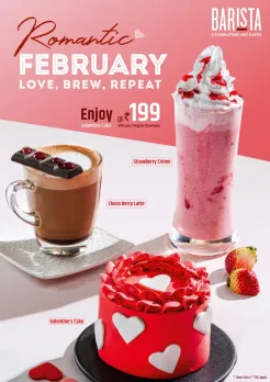 Romantic February - Love, Brew, Repeat: Barista Coffee launches‘ Limited Time treats