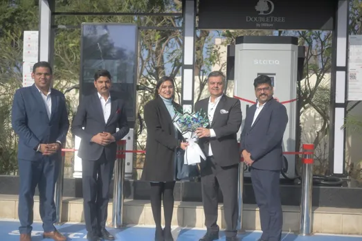 DoubleTree by Hilton Jaipur Amer electrifies guest experience with EV charging station in partnership with Statiq