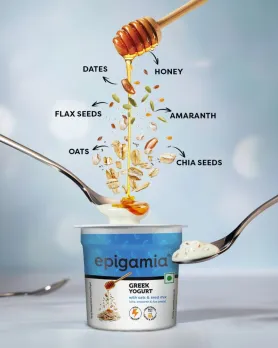 Epigamia elevates the healthy-snacking realm with the launch of Greek Yogurt loaded with Oats & Seed Mix